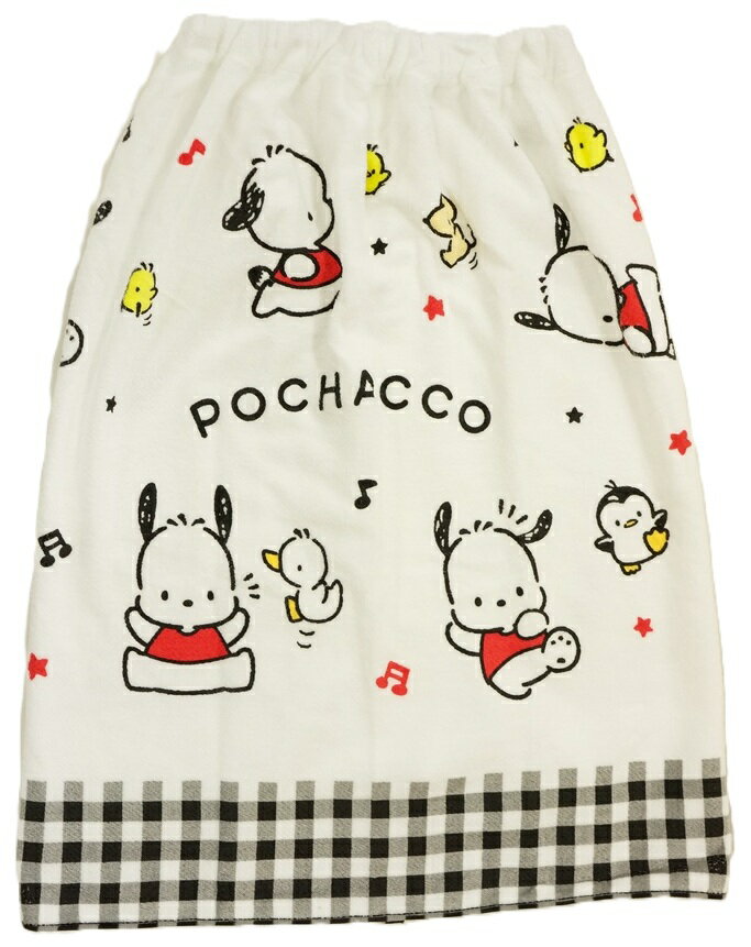 【メール便利用！送料込み】サンリオ 巻きタオル70cm丈ポチャッコ ゲンキ柄(A1213PCラップT70)(配送区..