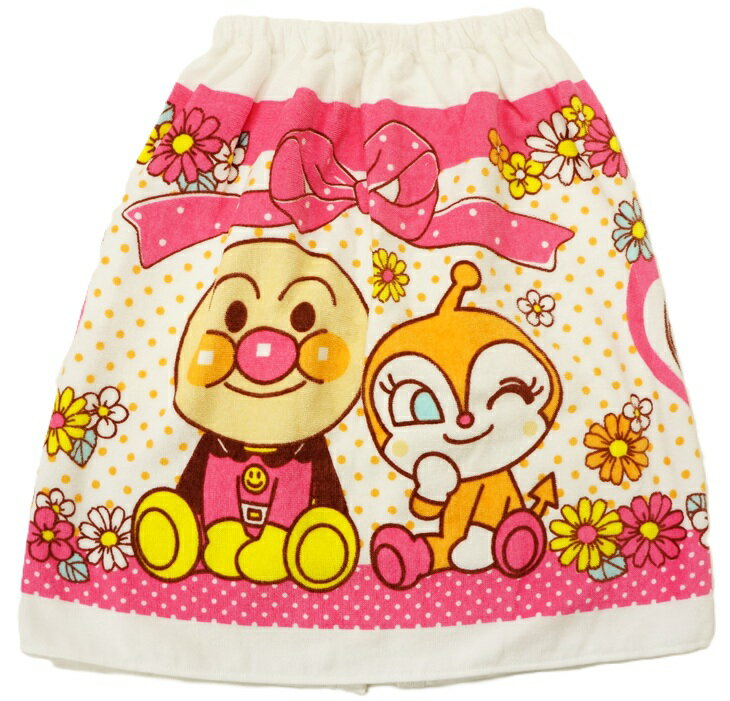 アンパンマン 親子タオルポンチョ + アンパンマン ビッグビーチブランケット アンパンマン 親子タオルポンチョ + アンパンマン ビッグビーチ