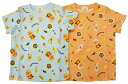 【メール便利用!送料込み】BANDAIそれいけ!アンパンマン半袖Tシャツ総柄(お祭り屋台フード柄)SA3088スラブ天竺 綿100%