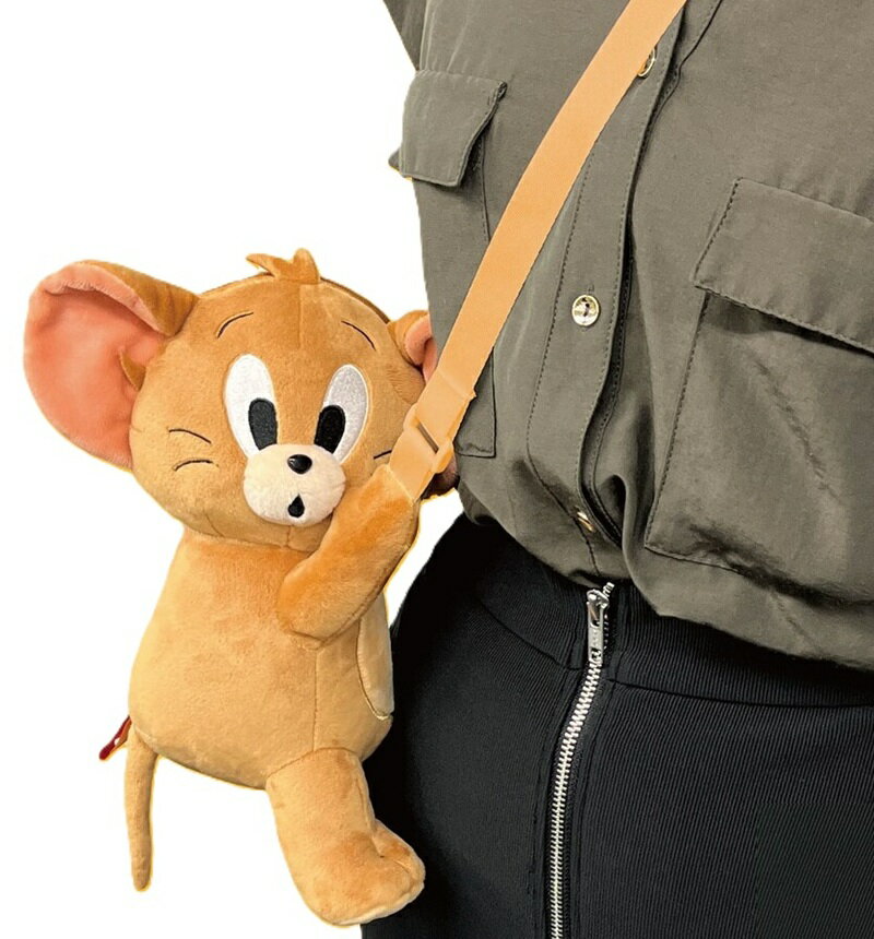 【メール便利用！送料込み】エスケイジャパン トムとジェリーおさんぽショルダーポーチ(ジェリー)(配送..