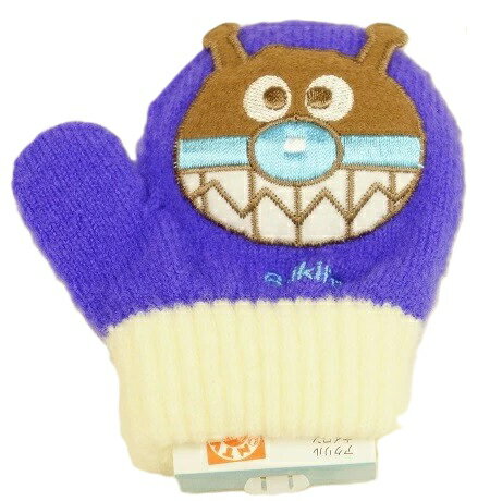 【メール便利用！送料込み】【1歳〜幼稚園くらい用】【笛付き♪】アンパンマンキャラ ばいきんまん ミト..