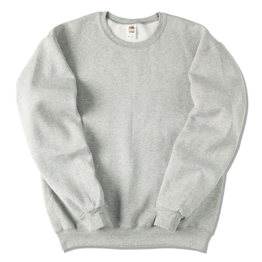 フルーツオブザルーム 12オンス スウェット トレーナー スーパーコットン裏起毛 82300R メンズ FRUIT OF THE LOOM Supercotton Sweatshirt パーカー スエット コットン 男女兼用