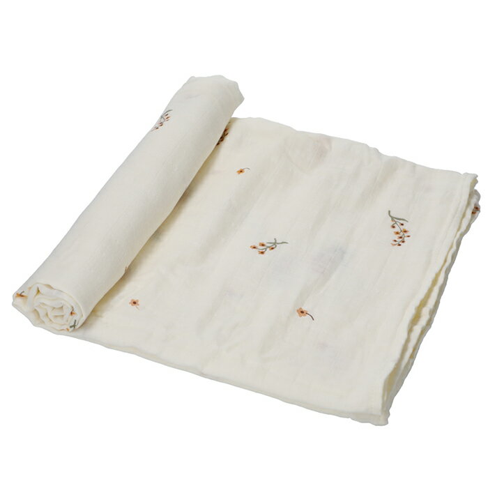 mushie ムシエ モスリンガーゼ おくるみ Muslin Swaddle Blanket モスリンスワドルブランケット モスリン コットン 退院 夏 赤ちゃん ベビーブランケット 新生児 ベビー おしゃれ 出産祝い ギフト 誕生日 プレゼント 男の子 女の子