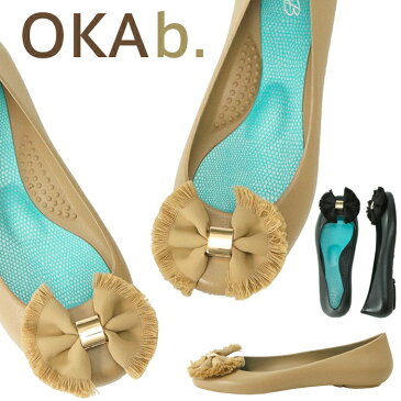 OKA b. オカビー バレエシューズ OKA b. Elsie Matte Ballet Flat フラット　オカビー パンプス　靴 ラバーシューズ ぺたんこ 靴 レディース リゾート ビーチ