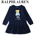 POLO RALPH LAUREN ラルフローレン ポロベア 長袖 ワンピース ドレス 女の子 キッズ ラルフ ポロ 女の子ガールズ