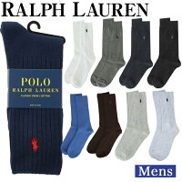   Polo ラルフローレン ソックス メンズ Polo 靴下 ビジネス リブ ソックス ハイソックス メンズ 男性 黒 POLO RALPH LAUREN ポロ