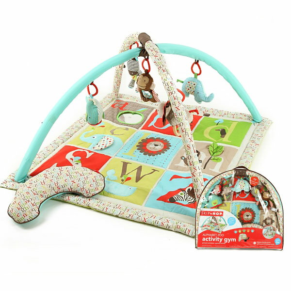スキップホップ ジム アクティビティ ズー ジム　スキップホップ ジム プレイジム　アルファベット ズー アクティビティ ジム 赤ちゃんのサムネイル