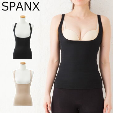 【全品10%オフクーポン】 SPANX スパンクス 補正下着 キャミソール オープンバスト ボディースーツ ボディーシェイパー【メール便】