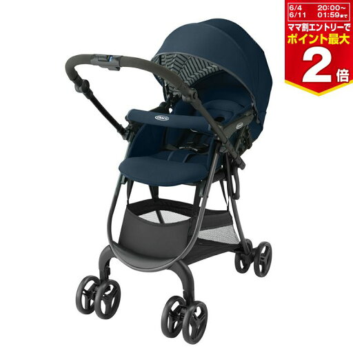 【4月20日限定!抽選で最大100%ポイントバック】シティスターGB GRACO A型ベビーカー ミッドナイトネイビー 【4月20日限定!抽選で最大100%ポイントバック】シティスターGB GRACO A型ベビーカー ミッドナイトネイビー