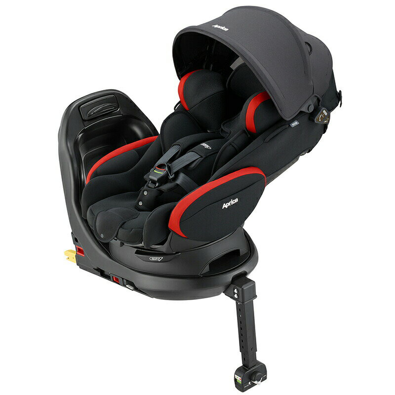 アップリカ チャイルドシート フラディア プラス ISOFIX レッドブラック RD