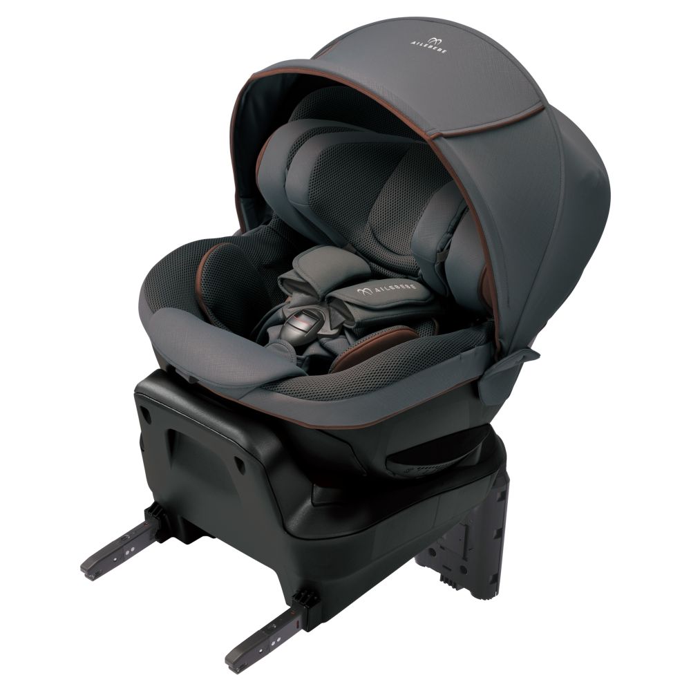 チャイルドシート カーメイト エールベベ クルットR グランス ブリアンアッシュ AS【BF143】新生児クッション メッシュ 赤ちゃん ベビー 日本製 R129新安全基準適合のサムネイル