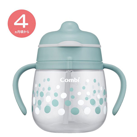 コンビ ラクマグ はじめてストロー 240 ソーダ（SB）【118617】トレーニングマグのサムネイル