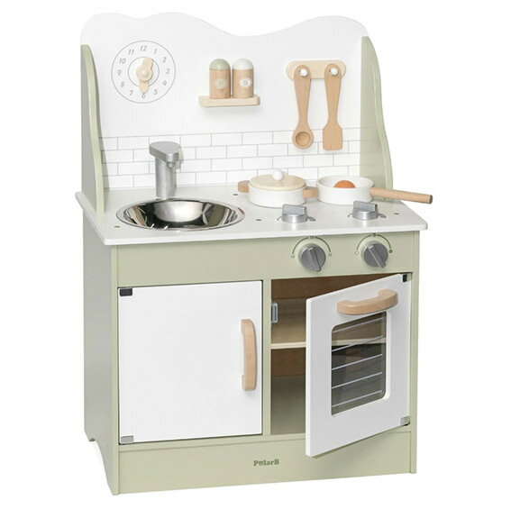【ママ割でP2倍〜】【クリスマス プレゼント】ポーラービー おままごとキッチン フォレストグリーン【TYPR44048N】Polar B プレゼント クリスマス...