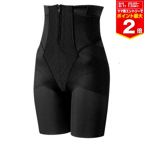 【11/25限定★抽選で最大100%ポイントバック】【ママ割でP2倍〜】ワコール/産後用 シェイプマミーガードル・ロングタイプ 【MGR378】ブラック【11/...