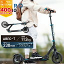 キックボード 大人用 ディスク ブレーキ付き 前輪直径230mm エアロモビリティ スクーター A230 AERO エアロ スクーター230【1533】スクータ...