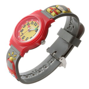 【ベビーウォッチ/babywatch】消防士幼児用3Dレリーフベルト腕時計「アベセデール」/ABECEDAIREpin-pon【babywatchベイビーウォッチ子供用子ども用キッズウォッチ時計ギフトパリ】【楽ギフ_包装】