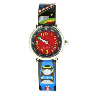 【ベビーウォッチ/babywatch】レース子ども用プリント柄ベルト腕時計「コフレ」/COFFRETrace【babywatchベイビーウォッチ子供用子ども用キッズウォッチ時計ギフトパリ】【楽ギフ_包装】