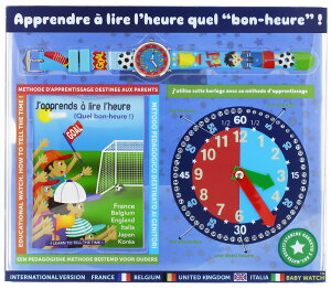【ベビーウォッチ/babywatch】ゴール子ども用プリント柄ベルト腕時計「コフレ」/COFFRETgoal【babywatchベイビーウォッチ子供用子ども用キッズウォッチ時計ギフトパリ】【楽ギフ_包装】