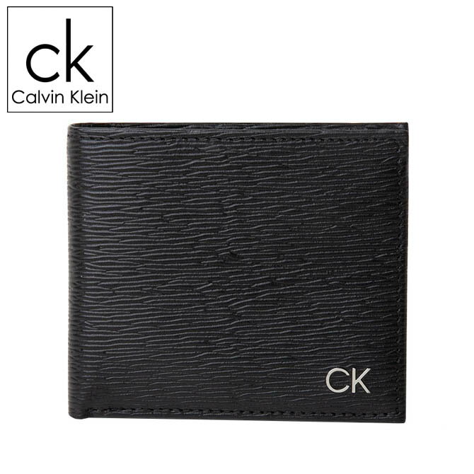 カルバンクライン Calvin Klein 二つ折り財布 レザー メンズ 31ck130008 BOX付