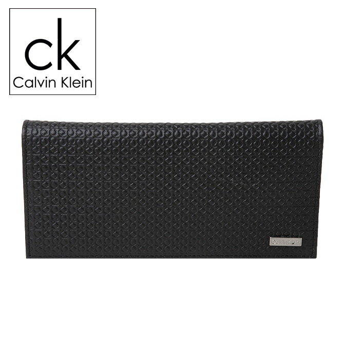 カルバンクライン 財布（メンズ） カルバンクライン Calvin Klein 二つ折り長財布 レザー メンズ 31ck190001 BOX付