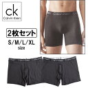 カルバンクライン Calvin Klein ボクサーパンツ 2枚セット マイクロメッシュ アンダーウェア 下着 ファッション メンズ ck 涼しい 蒸れ..