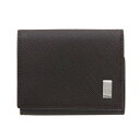 ダンヒル DUNHILL コインケース 小銭入れ PVC ブラウン プレーン PLAIN スリム メンズ 22r2p13ps