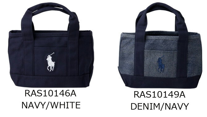 ラルフローレン RALPH LAUREN トートバッグ ポロ スモール キャンバス ファスナー付 レディース メンズ ralphlaurenbag04