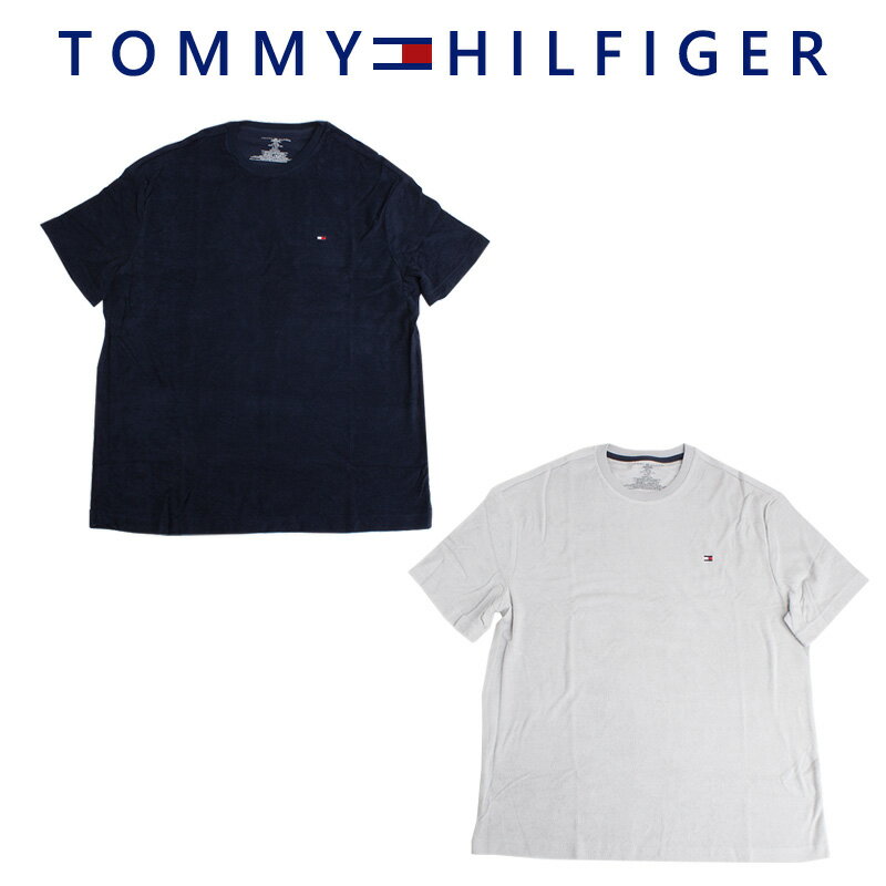 トミーヒルフィガー TOMMY HILFIGER Tシャツ フロント ロゴ 半袖 メンズ 丸首 おしゃれ トップス 09t4141 ラッピング不可 ネコポスでお届けのサムネイル