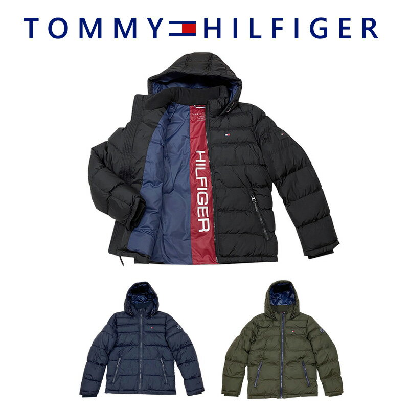 トミーヒルフィガー TOMMY HILFIGER ナイロン ジャケット パフォーマンスフーディパファー メンズ 158an508 ラッピング不可