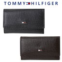 トミーヒルフィガー キーケース（メンズ） トミーヒルフィガー TOMMY HILFIGER キーケース レザー メンズ 31tl170006 BOX付