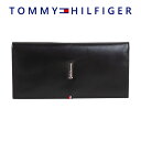 トミーヒルフィガー TOMMY HILFIGER 二つ折り 長財布 ロゴ レザー メンズ 31tl19x012 BOX付