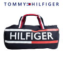 トミーフィルフィガー TOMMY HILFIGER ボストンバッグ ポリエステル ダッフル ラージ ロゴ ネイビー レッド ホワイト 69j1759 411 ラッピング不可