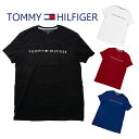 トミー ヒルフィガー 服 メンズ トミーヒルフィガー TOMMY HILFIGER フロント エッセンシャル ロゴ 半袖 Tシャツ メンズ 78j4189 ラッピング不可 ネコポスでお届け