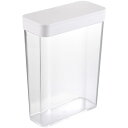保存容器 YAMAZAKI tower ドライフードストッカー ペットフードの保管にも活躍! シリアル ナッツ クラッカー ペットフード 貯蔵ケース 保存ケース 山崎実業 タワー ホワイト(3)