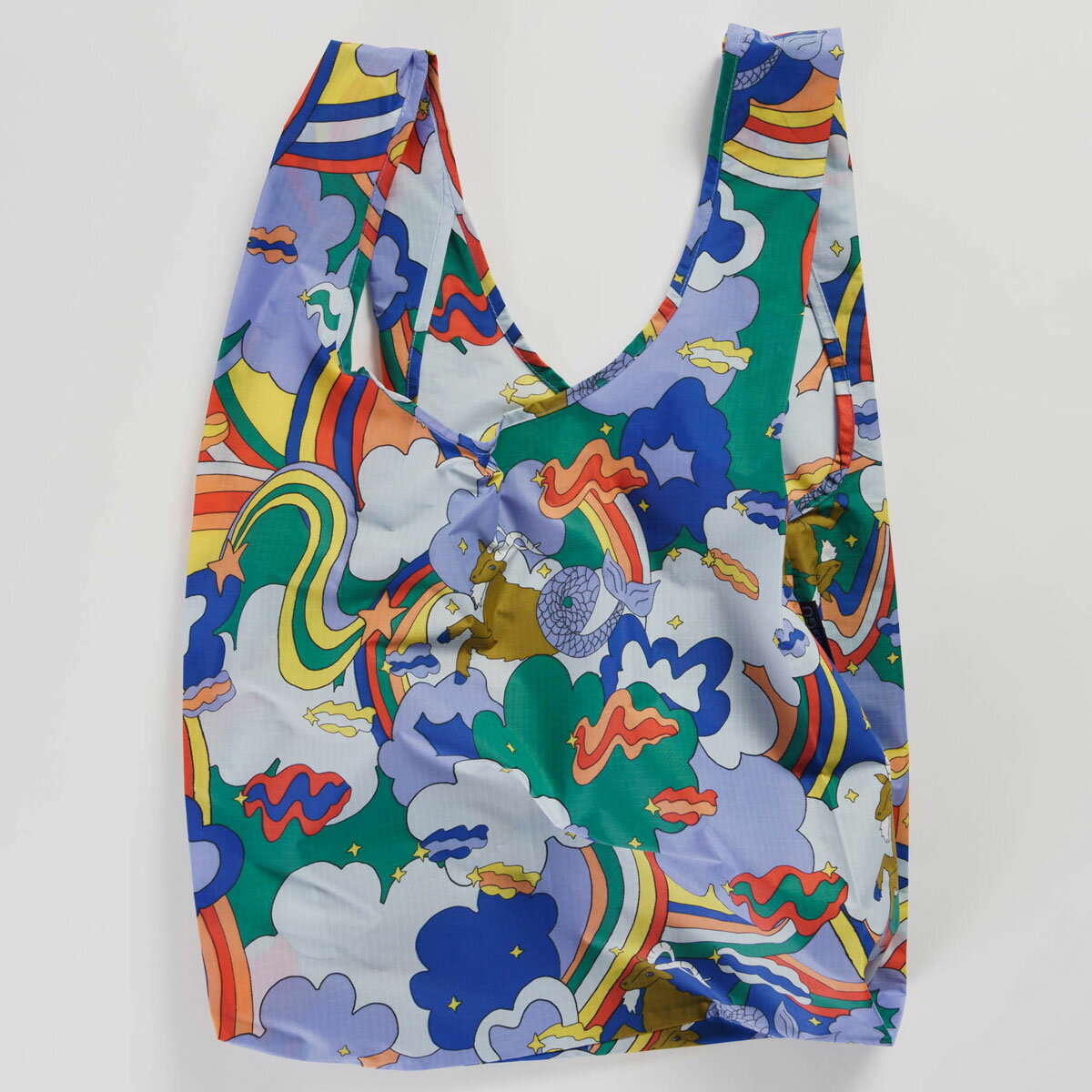 エコバッグ バグゥ ZODIAC BAGGU STANDARD BAGGU 2021新作 12星座をモチーフにしたエコバッグ！ 12星座 誕生月 天文 おしゃれ 大きめ 収納ポーチ 折りたたみ 収納コンパクト BAGGU ゾディアックバグゥ スタンダードバグゥ 山羊座 CAPRICORN