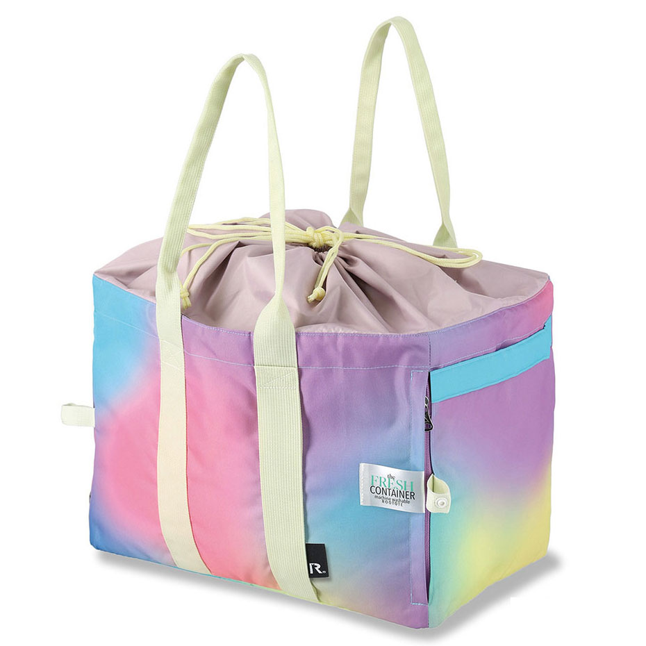 2022新作 エコバッグ ROOTOTE サーモキーパーグランデ 簡易保冷機能付き大容量エコバッグ 大型 大容量 レジかご対応 おしゃれ 折りたたみ 収納コンパクト ルートート Thermo Keeper GRANDE-A 6498 ダイヤのサムネイル