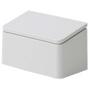 ゴミ箱 正規品 ideaco イデアコ TUBELOR flat rectangle チューブラーフラットレクタングル ミニ 小さめ おしゃれ 蓋付き フタ付き ダストボックス ごみ箱 チューブラー グレー