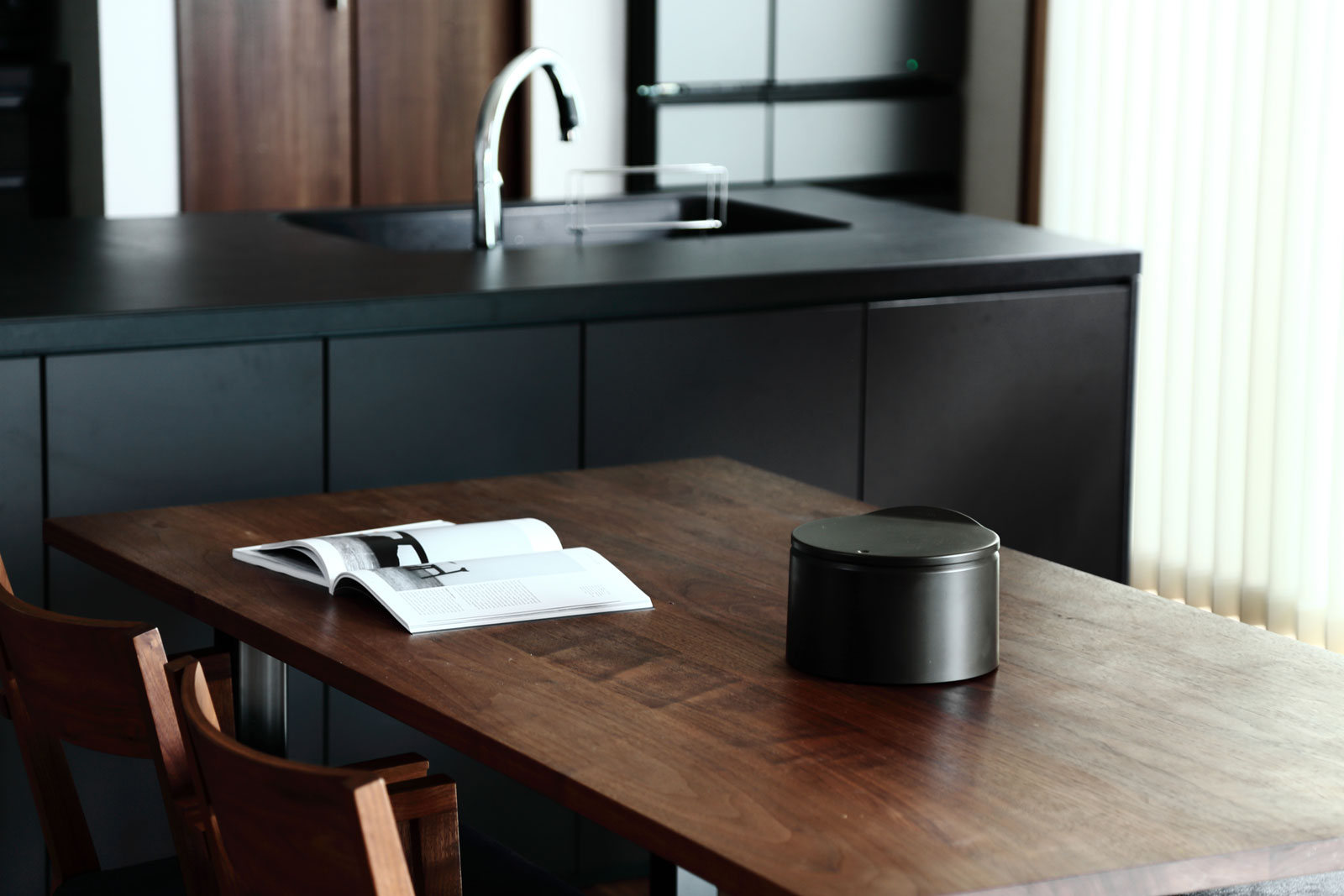 ゴミ箱 正規品 ideaco イデアコ TUBELOR flat20 チューブラーフラット20 キッチンカウンターや卓上に最適! ミニ 小さめ おしゃれ 蓋付き フタ付き ダストボックス ごみ箱 チューブラー ブラウン [3]