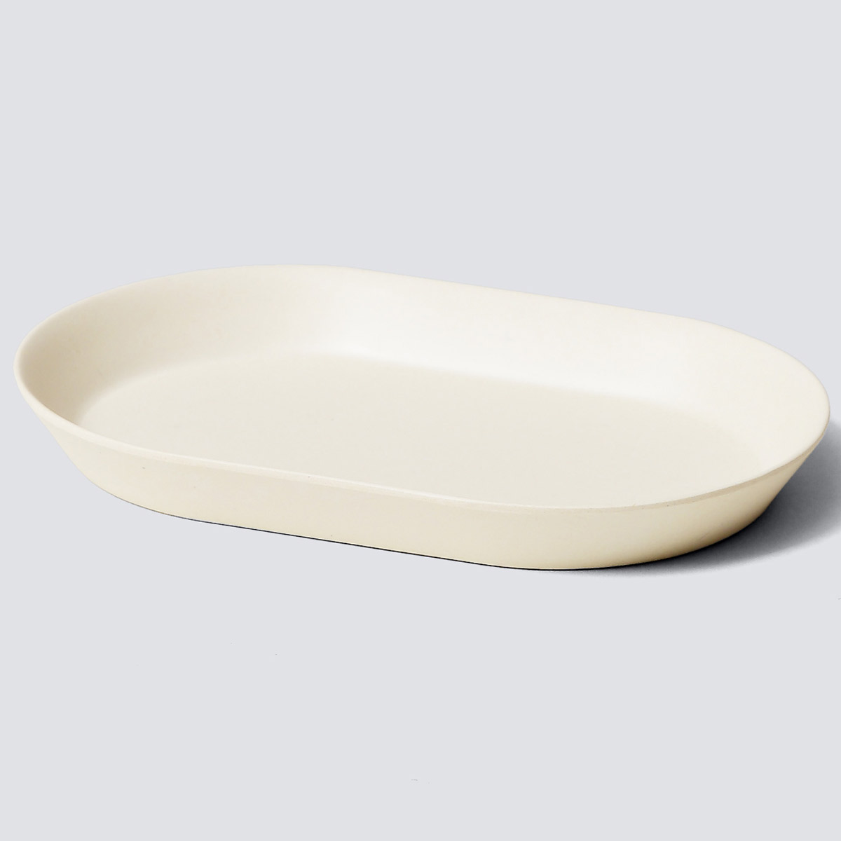 食器 正規品 ideaco イデアコ ウスモノ プレート18 オーバル皿 薄い 割れにくい キャンプ アウトドアにも 楕円皿 楕円形 デザート皿 トレイ おしゃれ テーブルウェア おしゃれ usumono plate18 oval サンドホワイト