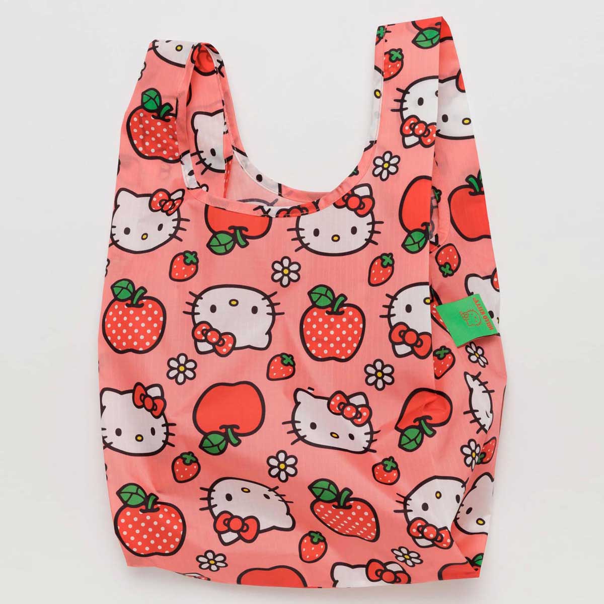 エコバッグ バグー BAGGU 正規品 バグゥ BABY BAGGU x Sanrio Collection サンリオ コラボバッグ ハローキティ サンリオコレクション サンリオキャラクター 折りたたみ 収納コンパクト ベビーバグゥ ベビーバグー ハローキティ＆アップル