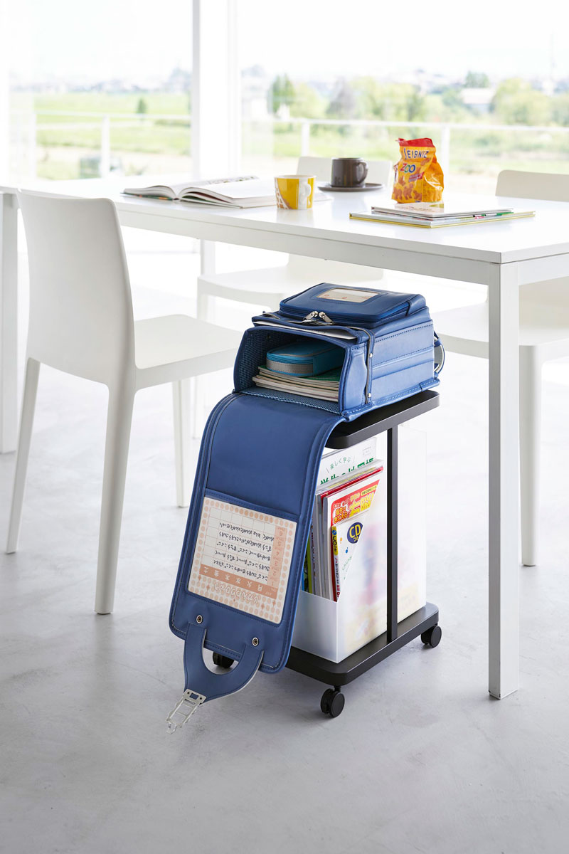 ランドセルラック 山崎実業 正規品 tower タワー ランドセル収納ラック キャスター...