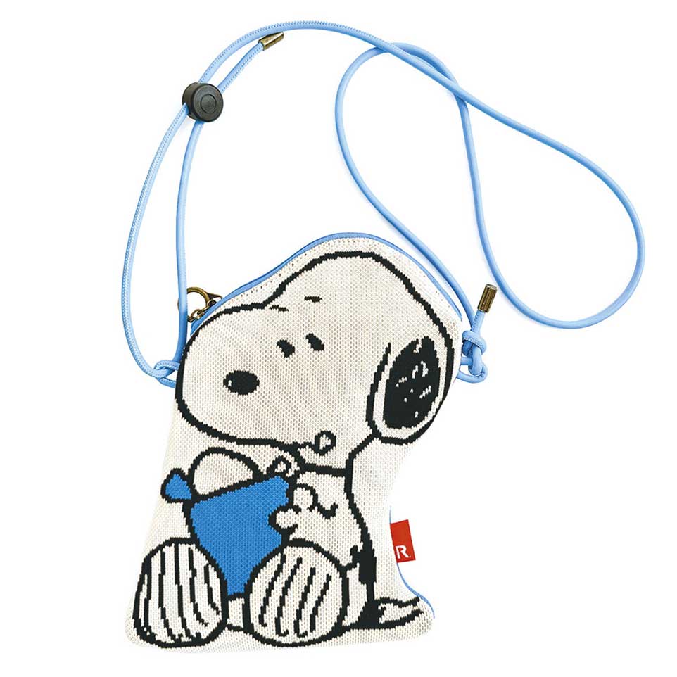 スヌーピーバッグ 正規品 ROOTOTE ルートート IP.ベビールー.ピローニット.ピーナッツ-9O ニット素材のピロードールをトートに 小さめトート ミニサイズ ショルダーバッグ スヌーピーグッズ トートバッグ babyroo PEANUTS 8392 スナック