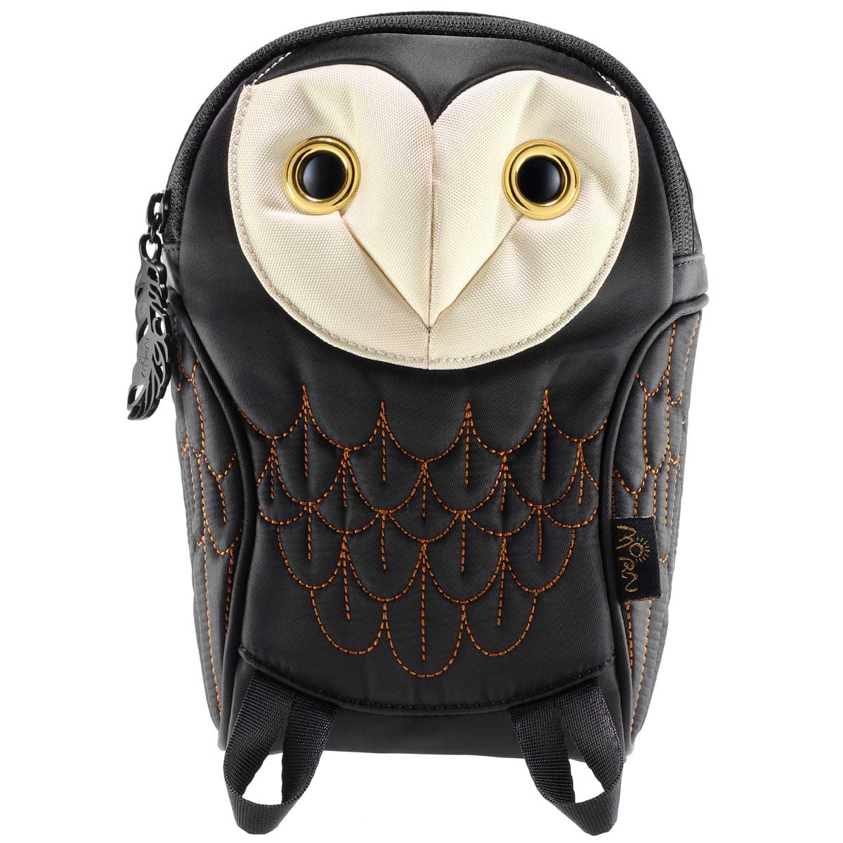 ポーチ MORN CREATIONS メンフクロウ アーバン ポーチ おしゃれ モーンクリエイションズ ポーチ フクロウ ブラック