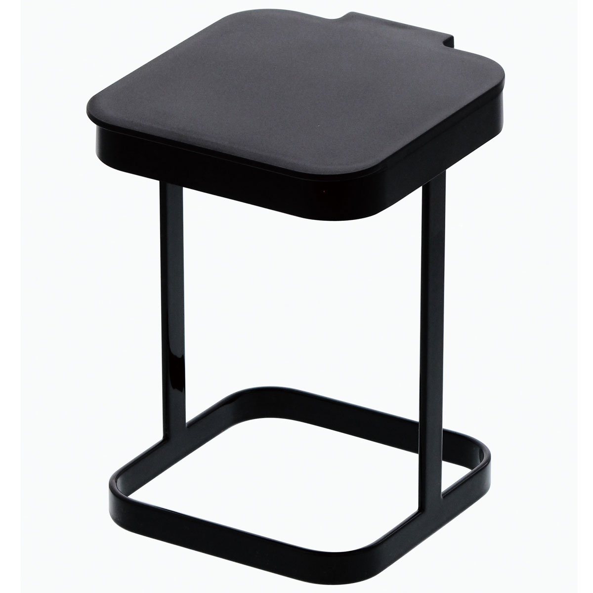 ゴミ箱 山崎実業 tower 蓋付きポリ袋エコホルダー YAMAZAKI タワー ブラック