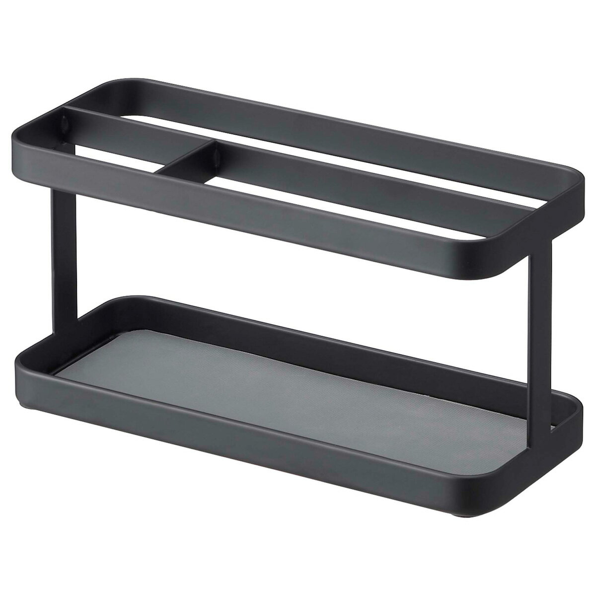 小物入れ 山崎実業 tower タブレット＆リモコンラック スマートフォン 収納ラック YAMAZAKI タワー ブラック