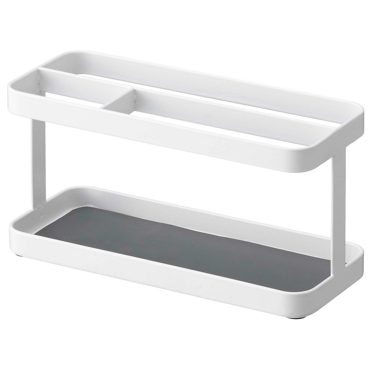 小物入れ 山崎実業 tower タブレット＆リモコンラック スマートフォン 収納ラック YAMAZAKI タワー ホワイト