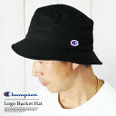 送料無料 チャンピオン ロゴ バケットハット 帽子 レディース メンズ 男女兼用 ユニセックス BUCKET HAT 春 夏 秋 日焼け UVカット サファリハ...