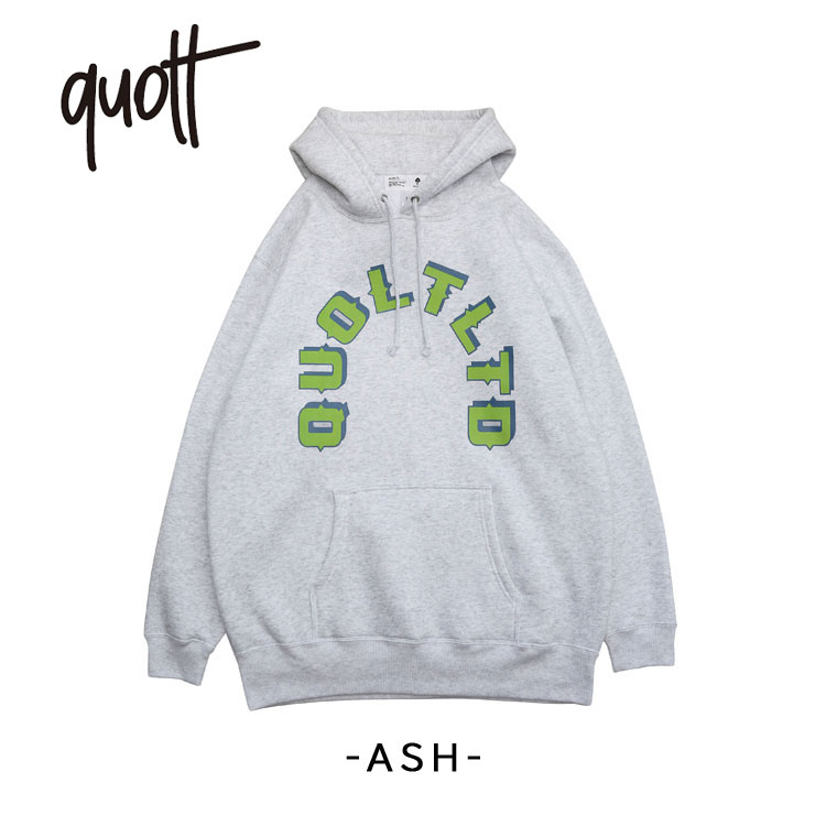 QUOLT スウェットパーカー クオルト CAUSE PARKA メンズ 裏起毛 生地 パーカー メンズパーカー 柔らかく ふんわりとした 裏起毛生地 プリント ユニセックス 男女兼用 カジュアル トップス アウトドア キャンプ フェス 父の日 プレゼント ユニセックス ネイビー アッシュ backarrow-10052446 Back Arrow バックアロー サンプル画像3