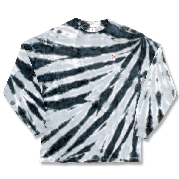 [60%OFF]【BACKDROP x DEAD DYE】(バックドロップ別注) TIE DYE L/S TEE / タイダイ染め ロングスリーブ Tシャツ (ブラック/グレイ) 渋谷 バックドロップ 渋谷の老舗アメカジショップ the back drop コラボ