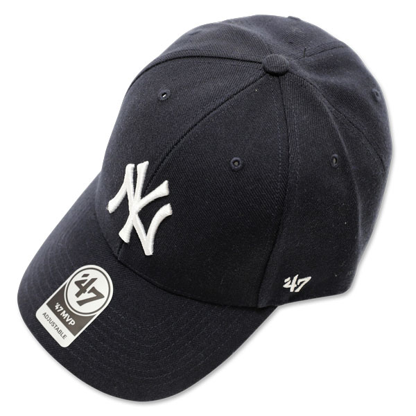 【47】(フォーティセブン) YANKEES MVP / ヤンキース MVP キャップ (ネイビー) 渋谷 バックドロップ 渋谷の老舗アメカジショップ the back drop MLB ベースボール ストリート スポーツ